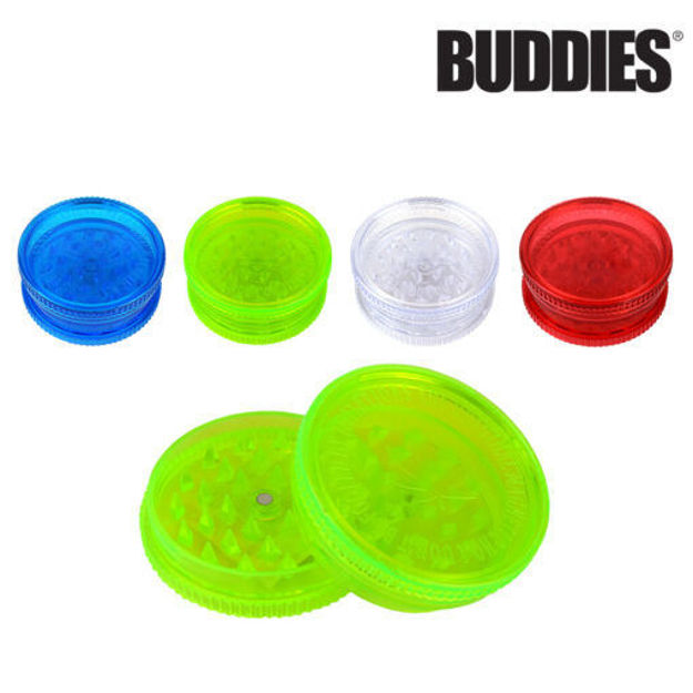 BUDDIES Plastic 2 Piece Grinder