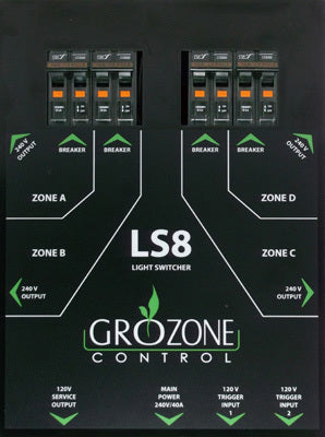 GROZONE LS8 LIGHT SWITCHER ETL LISTED 240V / 240V
