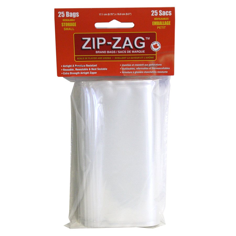 Zip-Zag Original Sandwich Bags 17.1cm X 16cm