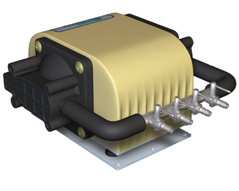 General Hydroponics® Dual Diaphragm Air Pump (H)