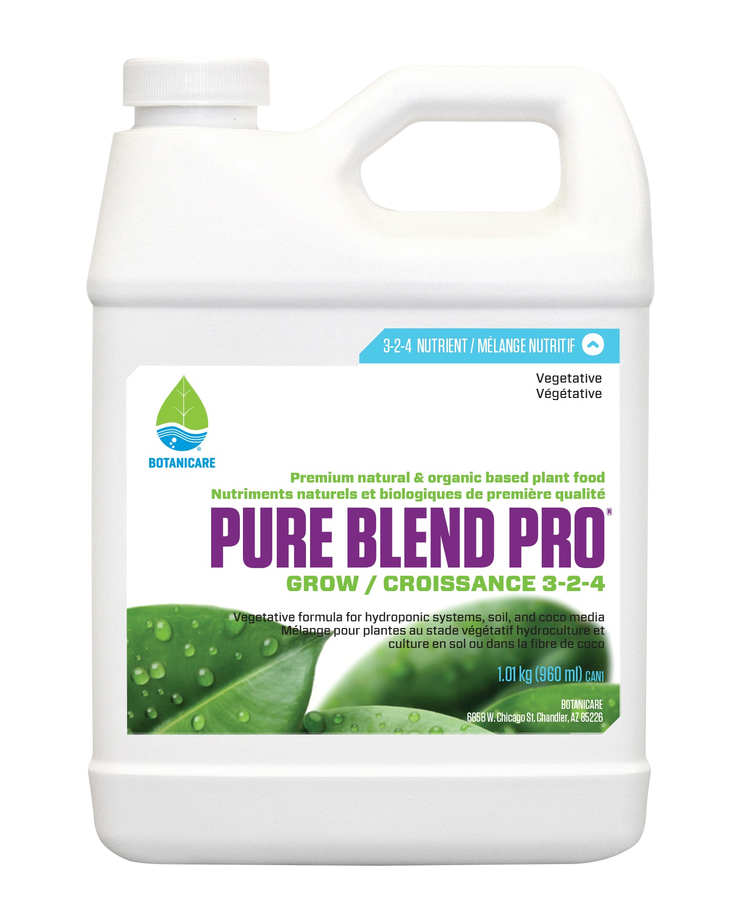 Botanicare Pure Blend Pro Grow Formula 3 - 2 - 4
