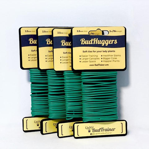 BudHuggers - Extra Thin & Soft Plant Training Garden Ties