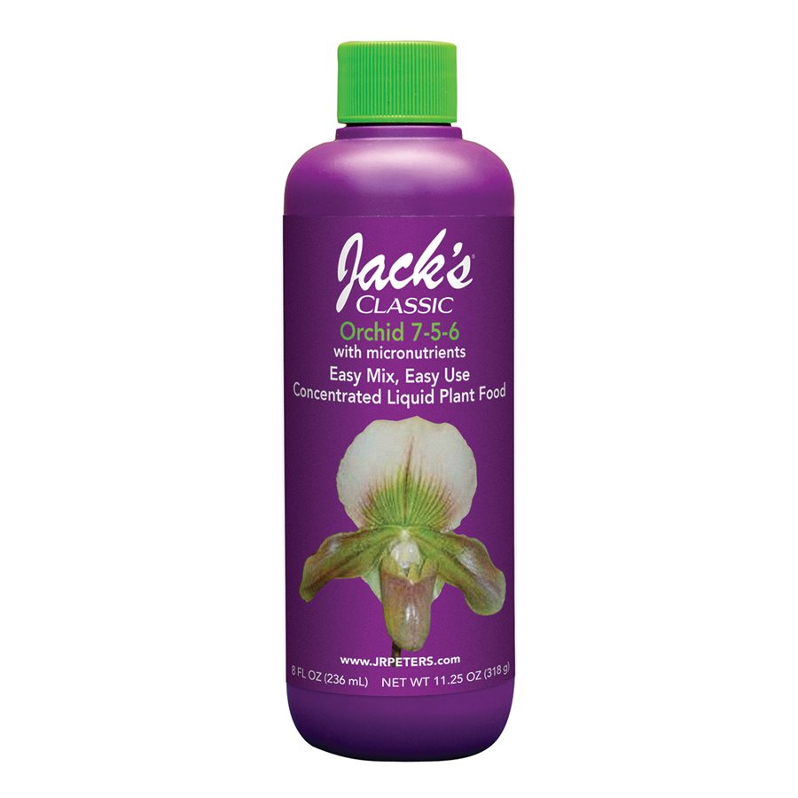 JACK'S CLASSIC Orchid Liquid 7-5-6 (8 fl oz bottle)