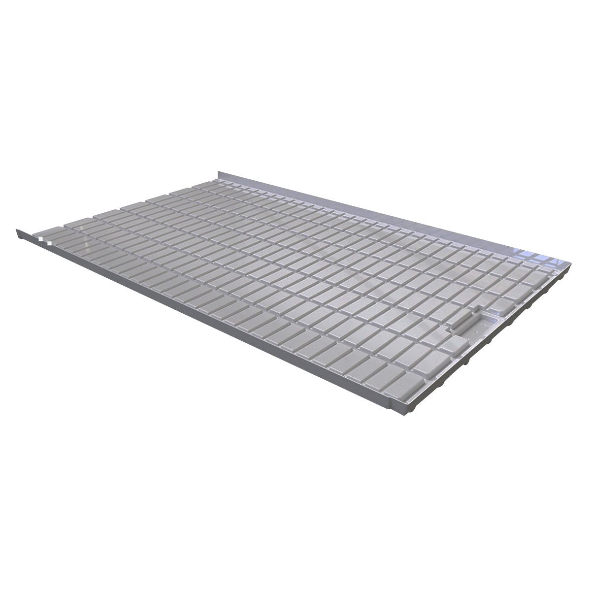 Commercial Tray End Section W / Drain 5' x 78.74'' (2000mm)