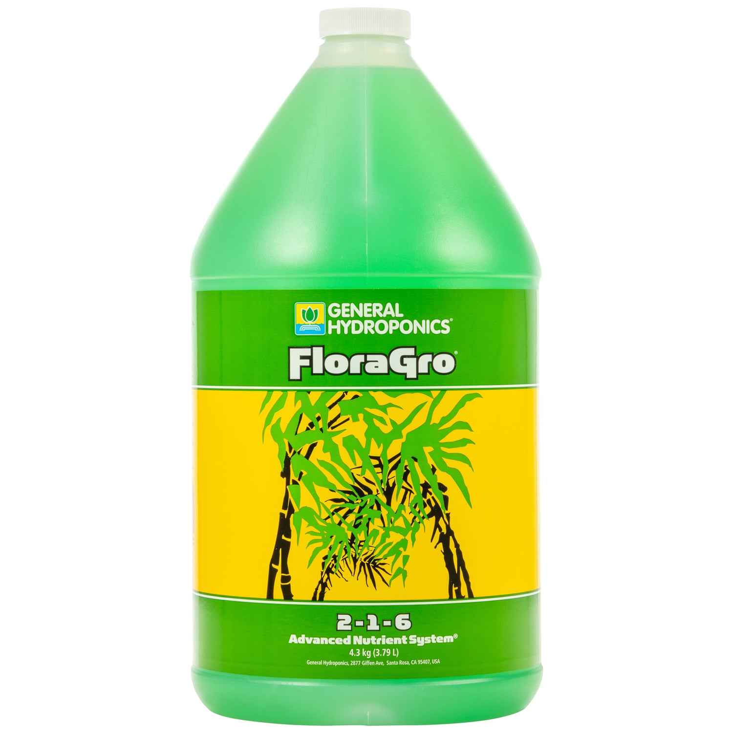 General Hydroponics® FloraGro® 2 - 1 - 6 (H)