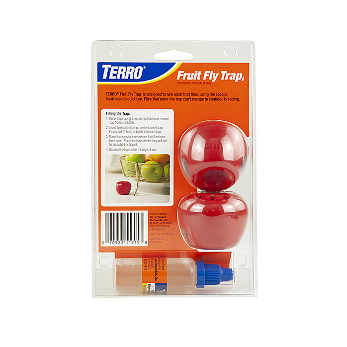TERRO® Fruit Fly Trap - 2 Pack