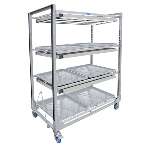 Wachsen Cloning Cart 3 Level SS304 W / T5 Lighting