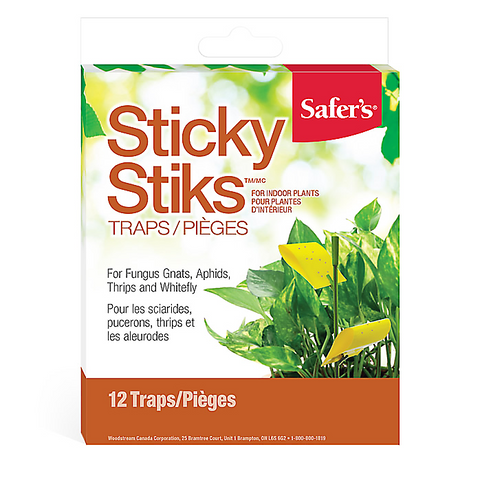 Safer's® Sticky Stiks Fungus Gnat Traps
